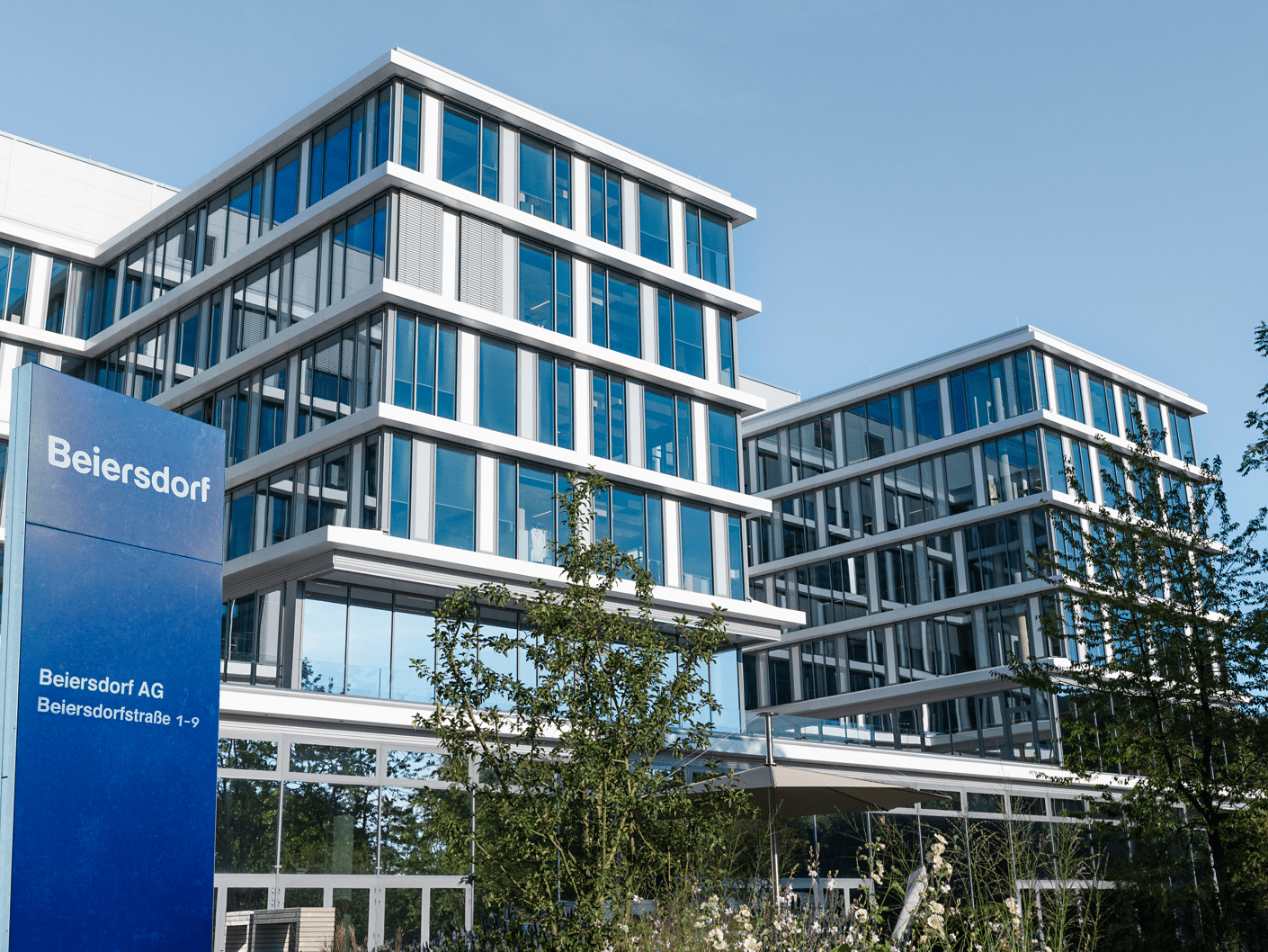 Entrance Beiersdorf