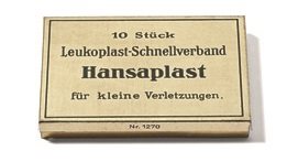 Hansaplast package from 20th century