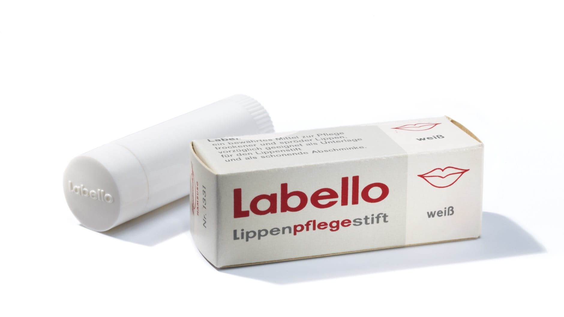 Labello packaging white 1960