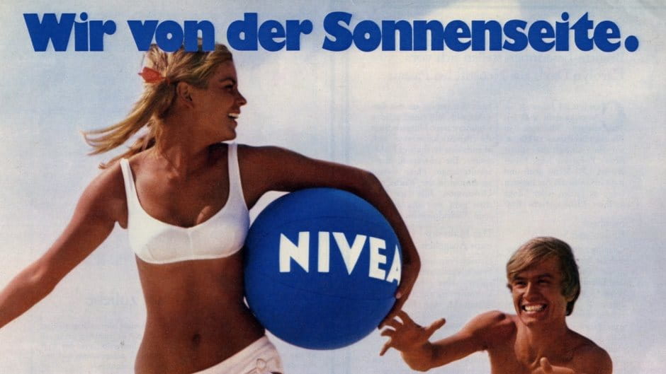NIVEA advertisement Germany 1971