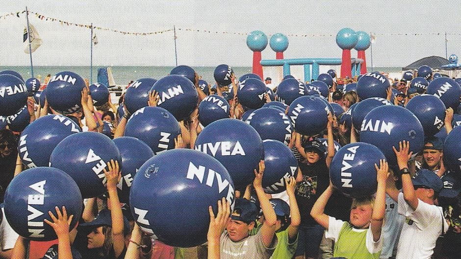 nivea beach ball