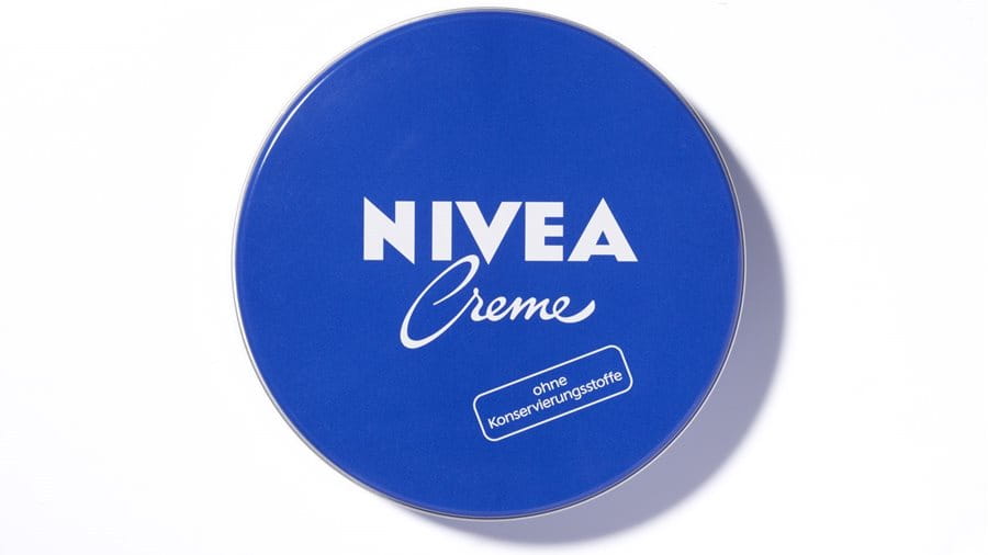 Crema nivea lata azul para cara