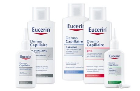Eucerin range dermo capillaire