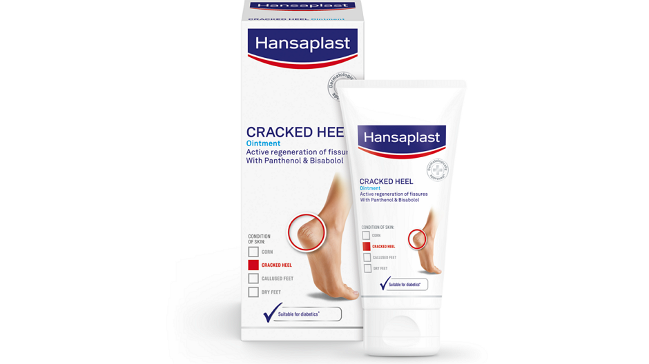 Hansaplast foot care range