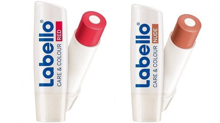 Labello Lipstick red and brown