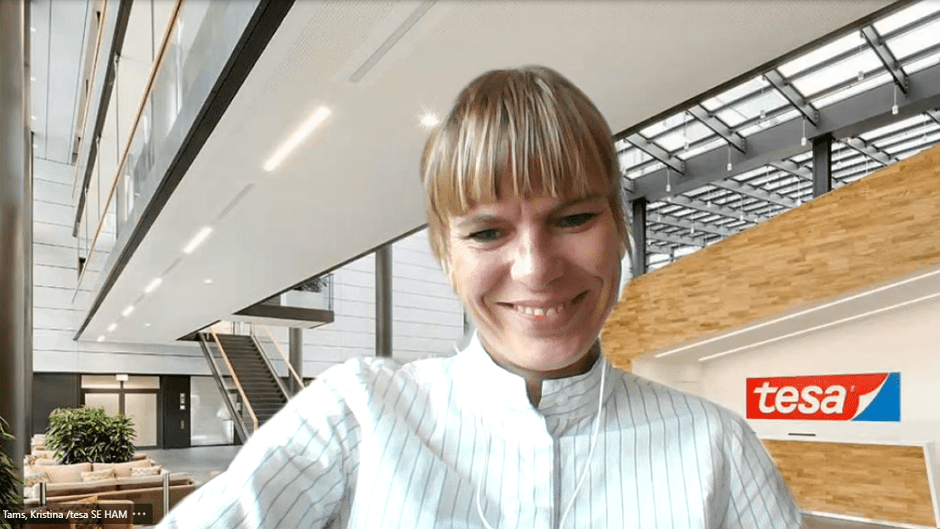 Kristina Tams, HR Manager Recruiting at tesa