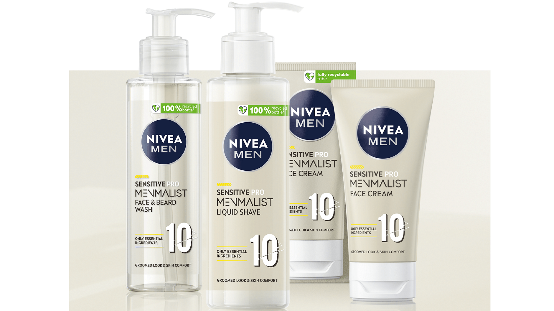 Less is more NIVEA MEN follows the trend of minimalism Beiersdorf