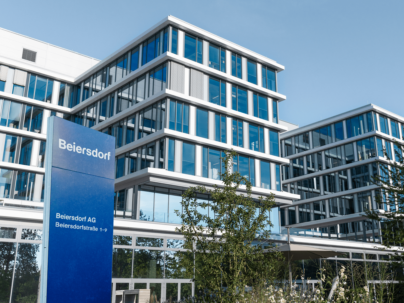 Entrance Beiersdorf