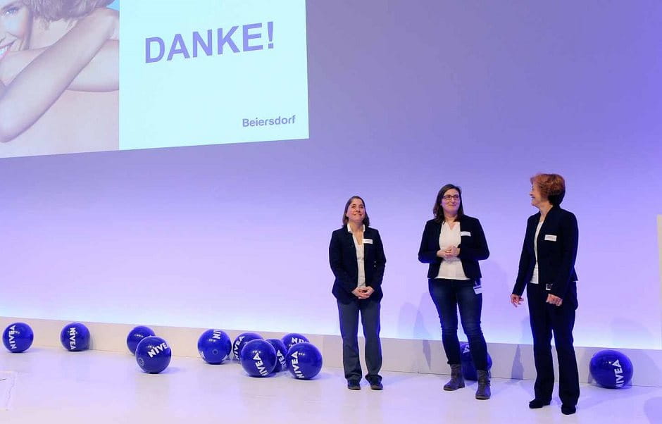 Isabel Balcke, Magalie Siekro and Dr. Sabine Oberst