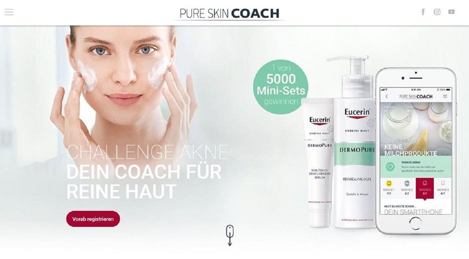 Eucerin Pure Skin Coach App
