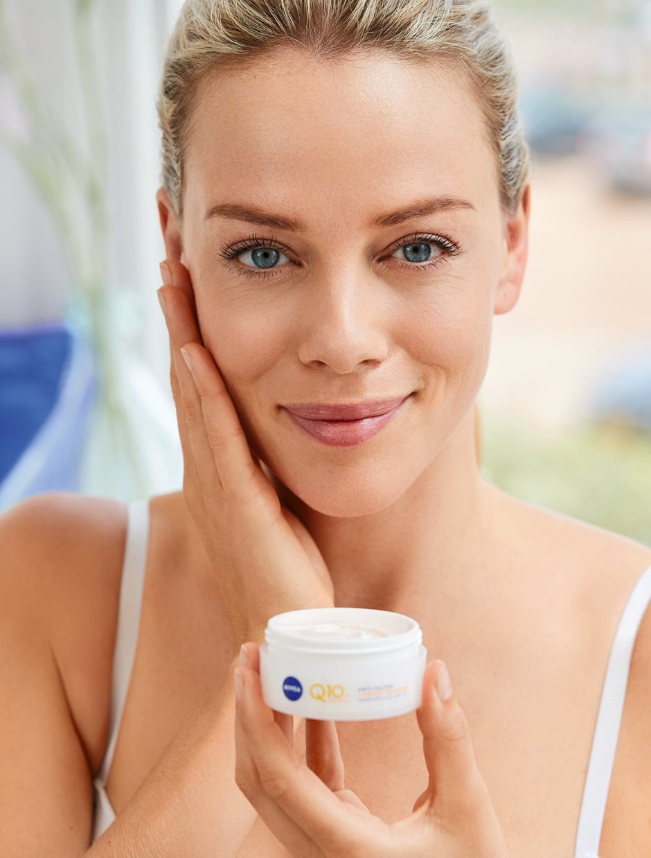 Successful: NIVEA skin care products with Q10