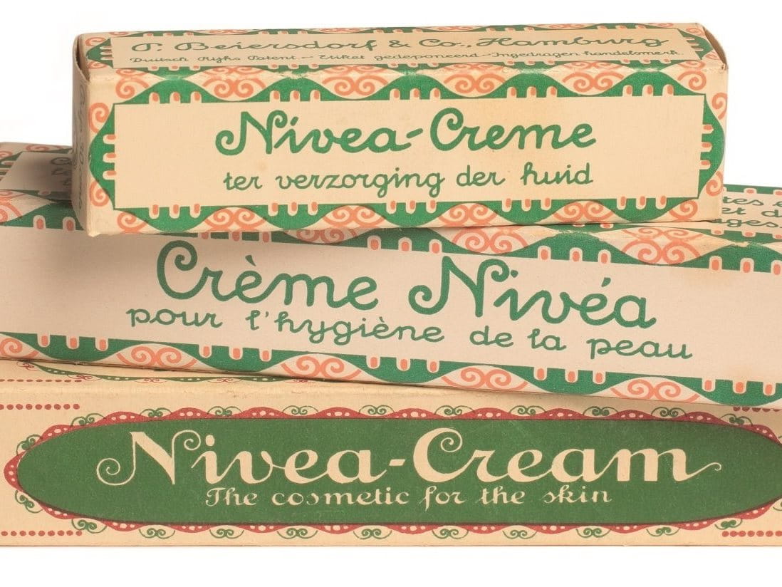 Starting in 1911 NIVEA Creme conquered the international cosmetics market